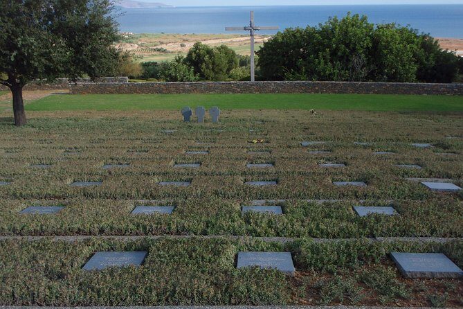 Battle of Crete WW2 Private Tour (price per group of 6) - Stop 2: German Military Cemetery on Hill 107 and the Maleme airfield views