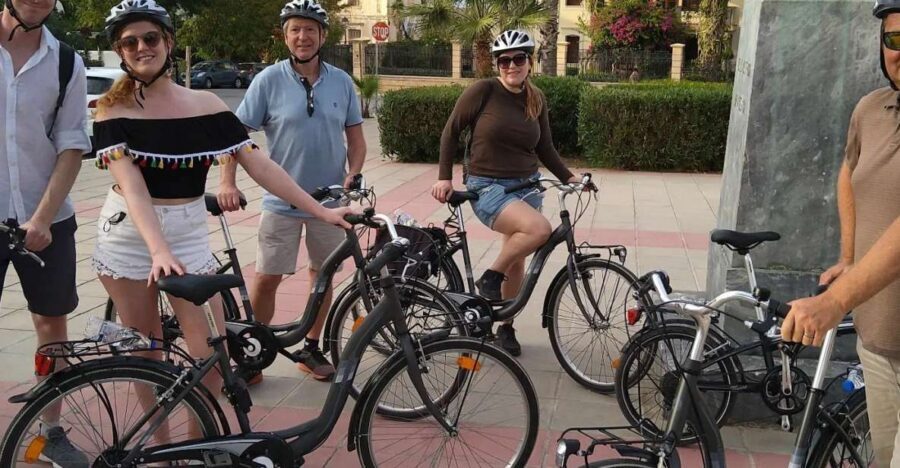 Chania Alternative Sunset Bike Tour - The landmarks beyond the walls: clock, barracks, garden, and court