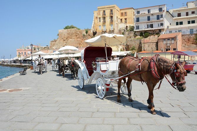 Chania City & Lake Kournas Tour - Getting picked up across the Rethymnon coast without stressing