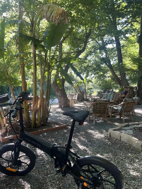Chania Ebike Eco-Long Tour + Traditional Snack - Getting Set Up: eBikes, Helmets, and Summer Comfort