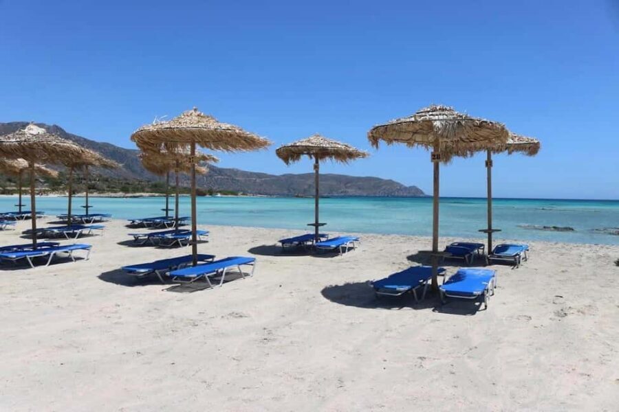 Chania: Elafonisi Beach Day Trip with Elos Stop and Transfer - Elafonisi: pink sand, dunes, and the time block you need