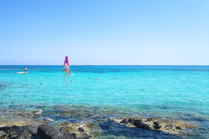 Chania: Elafonisi & Falasarna Private Tour w/olive oil tasting - Falasarna Beach: Turquoise Water, Free Sand Spots, and a Clean Sunset Line