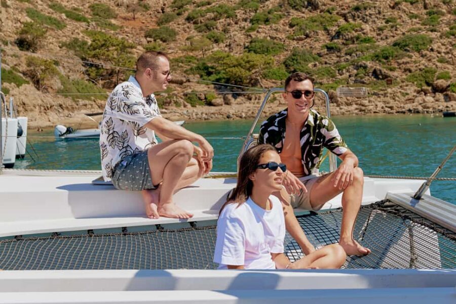Chania: Morning Catamaran Cruise with Premium Lunch & Drinks - Transfers, Duration, and Where You’ll Land Back