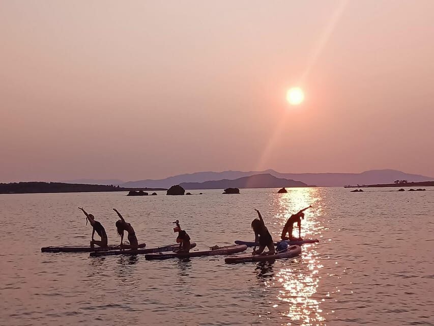 Chania: Morning or Sunset Stand-up Paddleboard Pilates - Meeting at Chania’s coast and getting on the water fast