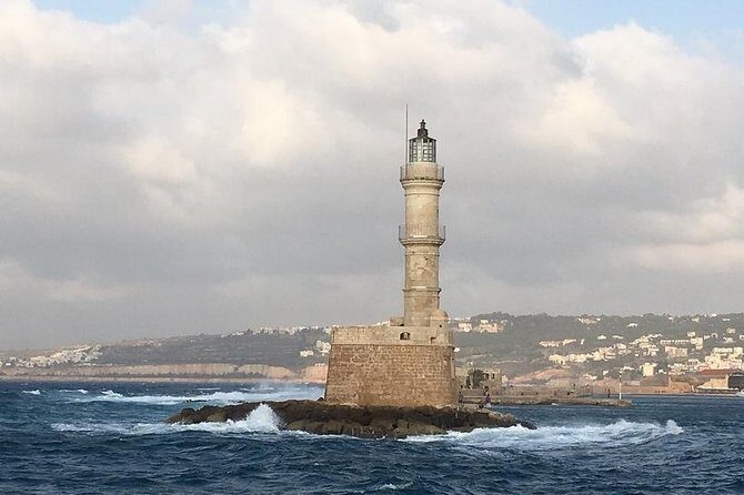 Chania old town and around private tour (price per group of 6) - Venetian Harbor Loop: Lighthouse of Chania, Firka Fortress, and Neoria