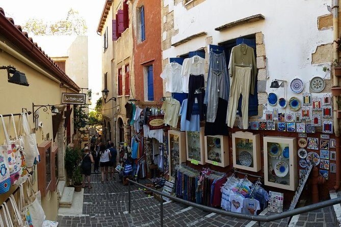 Chania old Town Half Day Private Tour (price per group of 6) - Quick cultural stops: Minoan’s World 9D Cinema and Kasteli Hill context