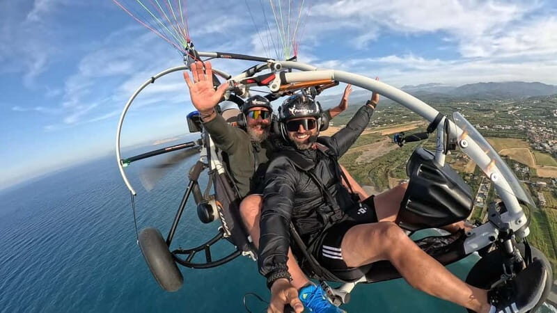 Chania: Paratriking Experience with a Professional Pilot - What’s Included: Gear, Helmets, Certificates, and the Parts You Might Miss