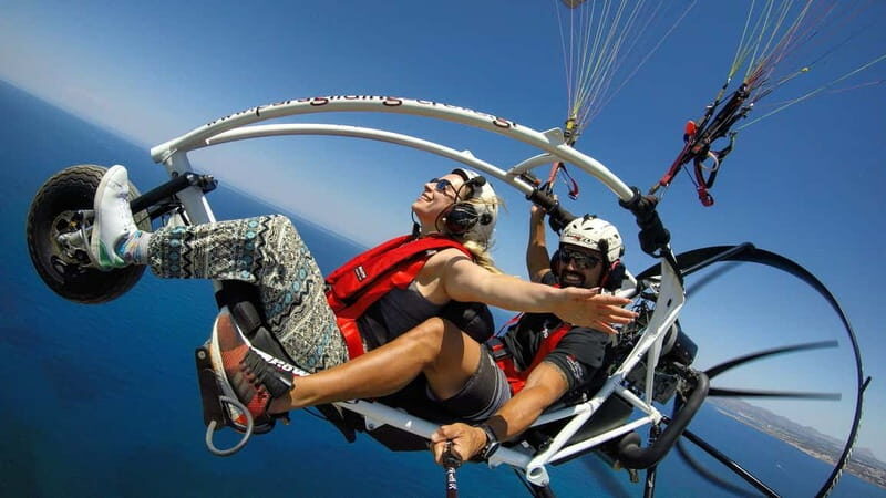 Chania: Paratriking Experience with a Professional Pilot - The Views You’ll Actually Care About: Lake Kourna, Mountains, and the Coast