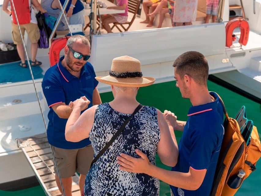 Chania: Private Day Catamaran Cruise with Swimming and Meal - Fun extras: sound system, Wi‑Fi, and toys that take pressure off you