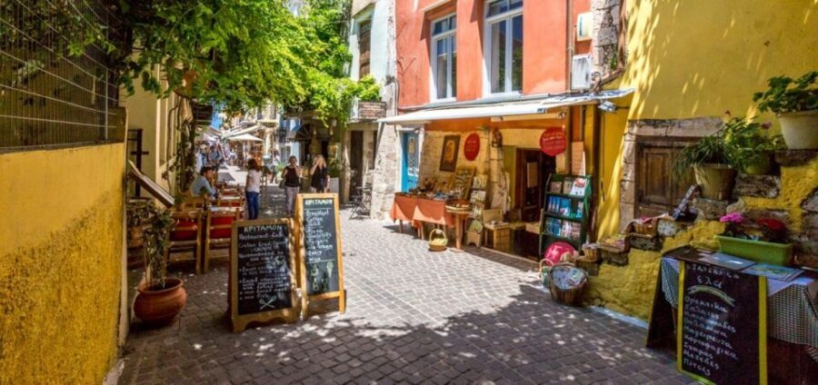 Chania: Private Guided Food and Wine Walking Tour with Lunch - The Walk and Harbor Views: Where the City Makes Sense