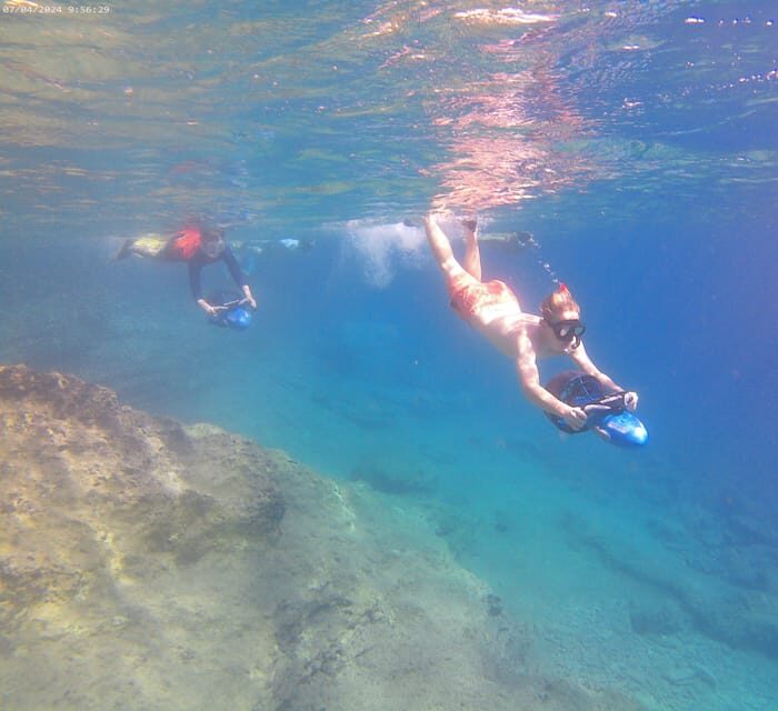 Chania: Sea Scooter Snorkeling boat tour - Finding the Right Spot to See Fish (Without Getting Exhausted)