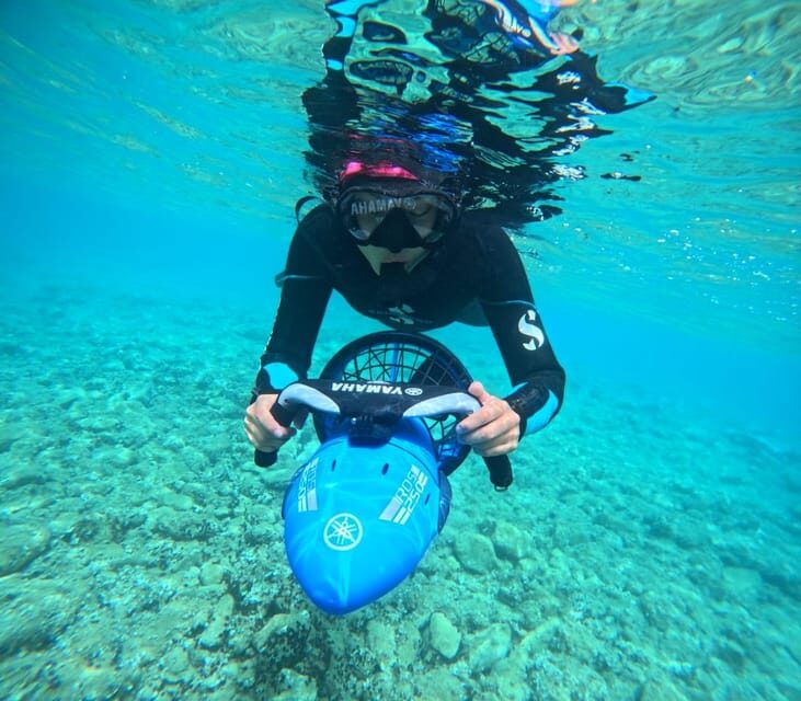Chania: Sea Scooter Snorkeling boat tour - Meeting Point, Pickup, and the Small-Group Advantage