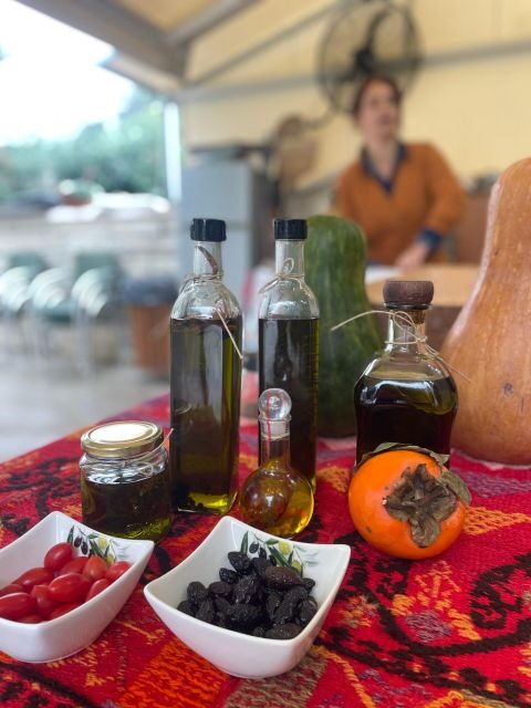 Chania Sourdough Bread Class - Olive Oil Tasting - The sourdough rhythm: mixing dough, adding your flavor, then resting
