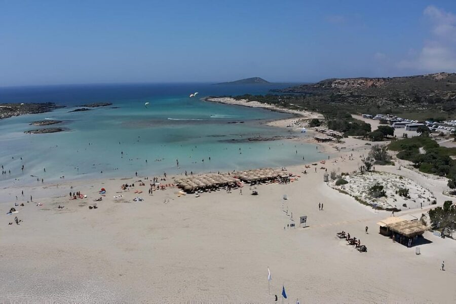 Elafonissi: Private Beach Day Trip with SUP - Beach snacks done the useful way: fruit, juice, and water
