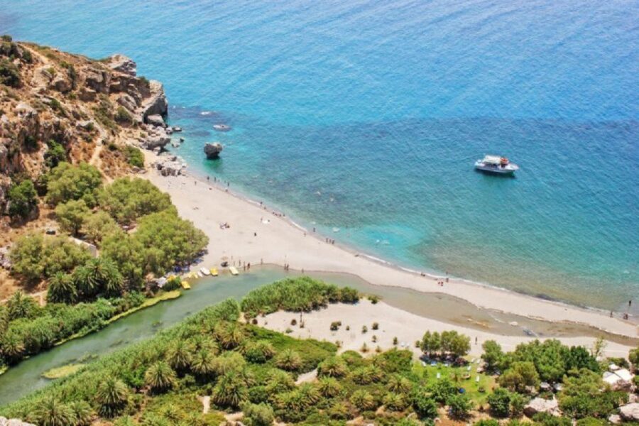 From Chania: Day Trip to Preveli Palm Beach - Kourtaliotiko Gorge: wind, cliff views, and the walk decision