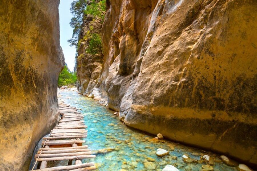 From Chania: Samariá Gorge Guided Hike - Plants, springs, and the Kri-Kri wild goat