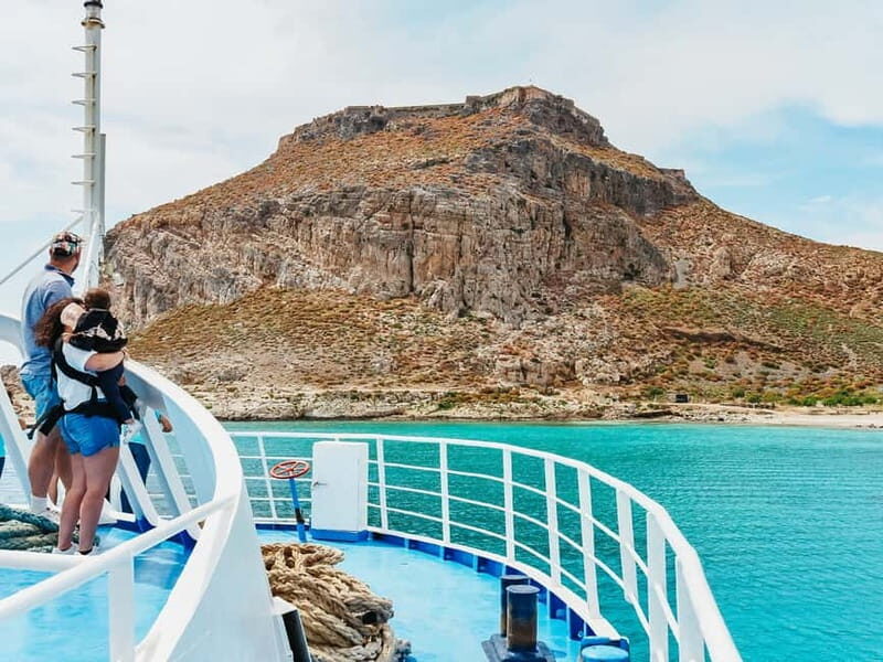 From Kissamos Port: Boat Cruise to Balos Lagoon & Gramvousa - Gramvousa Island: Shipwreck Beach, a Church Stop, and the Castle Climb