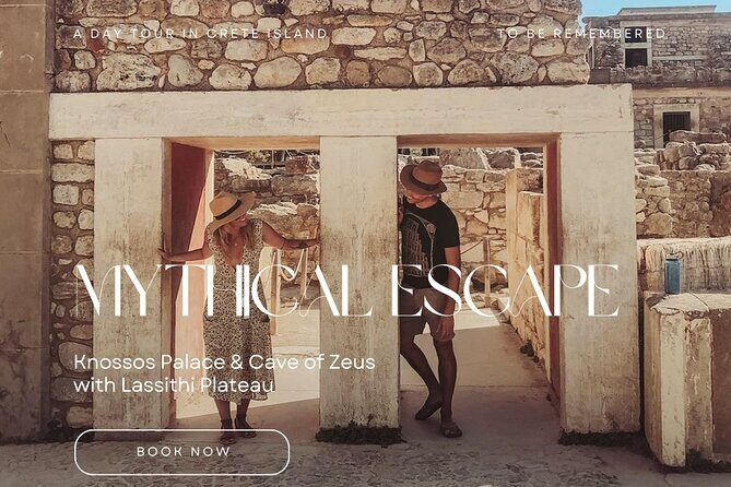 Mythical Escape: Cave of Zeus & Knossos Palace with Lassithi Plateau from Chania - Eastern Crete Myth Day: Cave of Zeus and Knossos in One Stretch