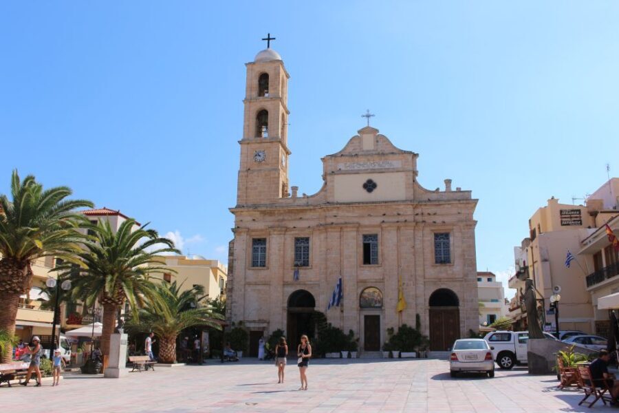 North-East Crete: Chania Full-Day Tour with Snack and Pickup - Chania City Tour: Old Town Streets, Harbor Snacks, and Market Hall Time
