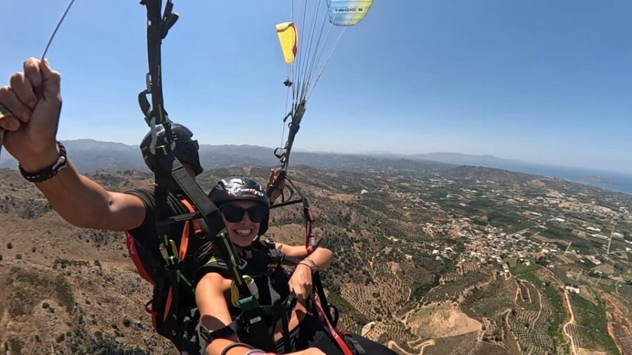 Paragliding in Chania - Chasing the Big Views: Barypetro, Falassarna, Lefka Ori, and Psiloritis