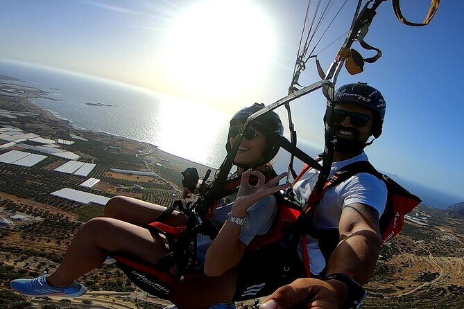 Paragliding Tours in Crete - What happens before you fly: gear, suit-up, and a short trek