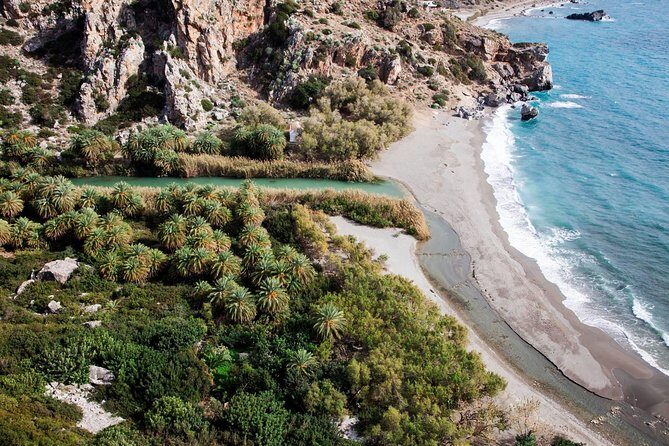 Preveli Beach and Plakias Full-Day Trip From Rethymno - Damnoni Beach: a calmer stop with swim time and a short tropical walk