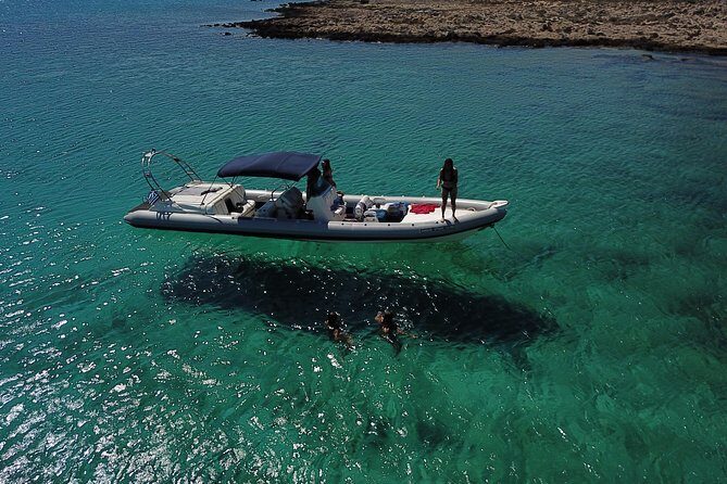 Private Boat Trip Chania - Balos (price is per group-up to 9 people) - On-board food, drinks, and music: the comfort upgrade