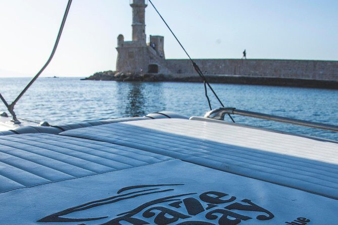 Private boat trip Chania - Thodorou - Lazaretta (price per group-up to 9 people) - Snorkeling gear included: what that means for you on the water
