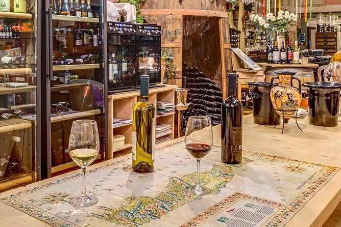 Private: Jeep Safari in 2 Wineries and Samaria Gorge with Lunch - Anoskeli Winery Olive Mill: Organic Olive Oil, Then Wine with Snacks