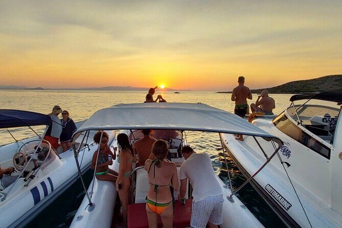 Private Sunset boat trip in Chania, Crete (price is per group) - Private group value: price per group at $577.97