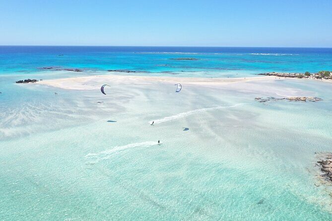 Private Van Tour to Elafonissi with SUP Board from Chania - Private van pickup across Crete: the real value