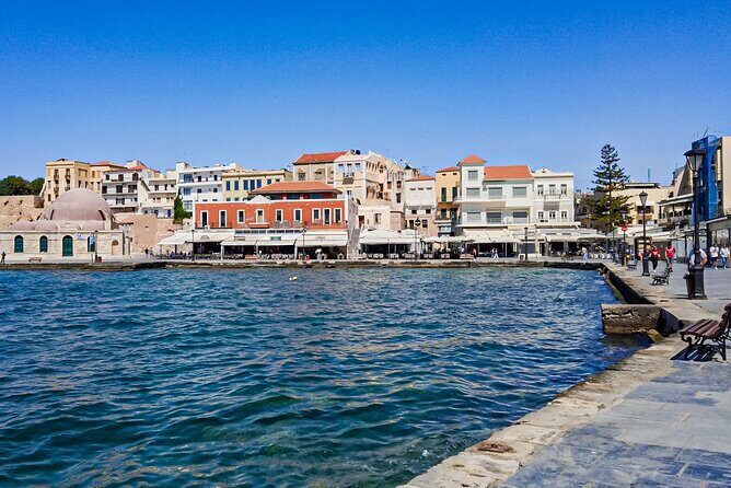Shore Explore Chania: City Charm, Beach, Monastery & Winetasting - Marathi Beach: swim time, shade reality, and meal timing