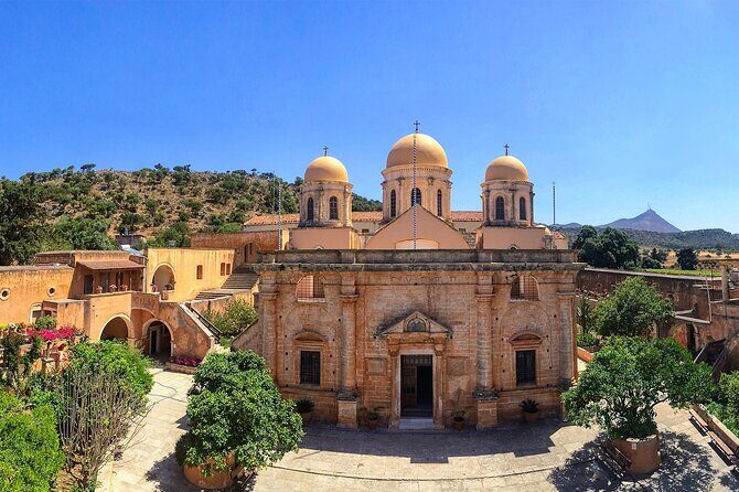 Shore Explore Chania: City Charm, Beach, Monastery & Winetasting - Price and value for a group up to 3