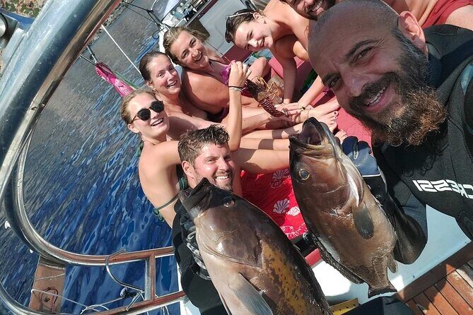 Spearfishing in Chania, Crete (price is per group) - How to get the most out of the two-angler-at-a-time approach