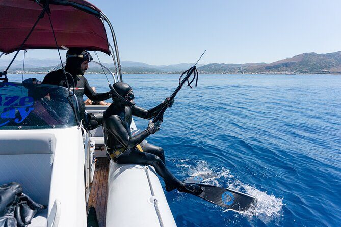 Spearfishing in Chania, Crete (price is per group) - Price and value: $780.99 per group (up to 2) in context