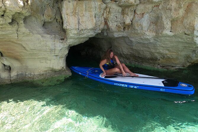 Stand -Up Paddleboard and Multi-Surprise Elements Tour in Crete - Surprise moments: caves, mud, and the cliff-jump question