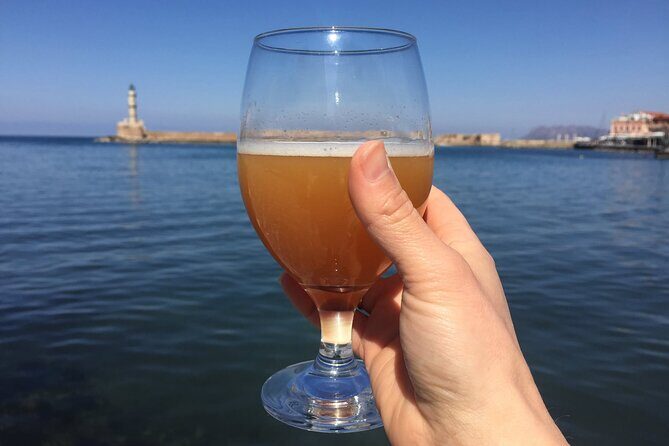 Sunset Craft Beer & Food Tour - Chania Old Port - What You Get in the Box: Beers, Food, Souvenirs, and Online Shop Access