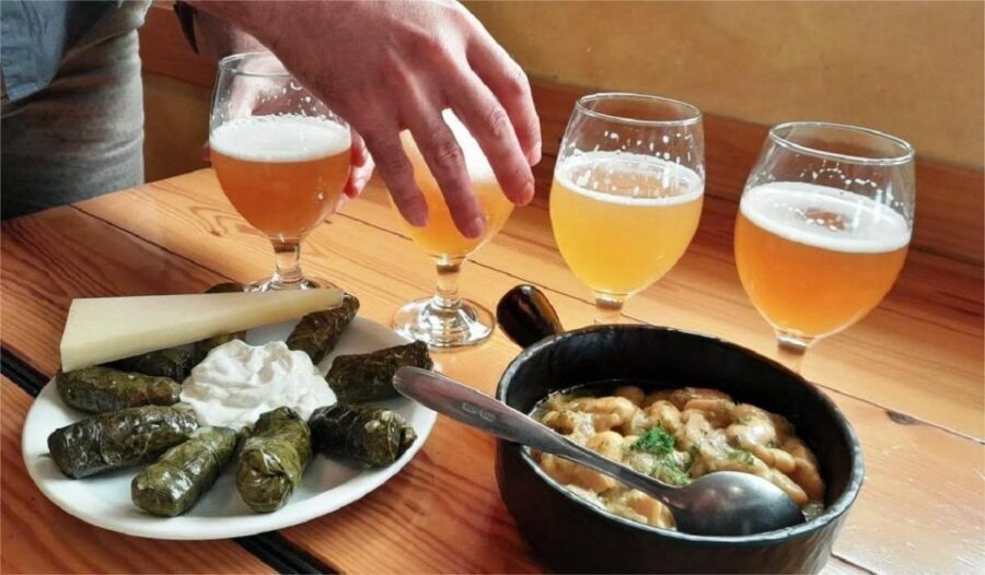 Sunset Craft Beer Foodie Tour - Chania Old Port - Walking route, photo stops, and pacing: how the tour feels in motion