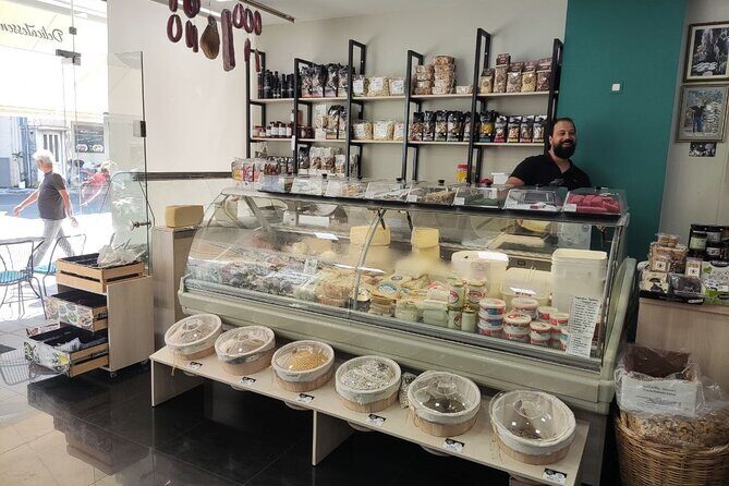 Walking “Food tasting tour” in the town of Chania - What you actually eat: cheeses, olives, pastries, and enough sweets to plan for dessert