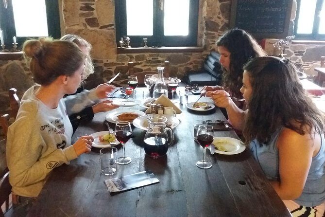 Wine & Olive Oil Tour with Lunch at Milia Mountain Retreat - Vouves Olive Tree Museum: coffee, shade, and a living 3000-year story