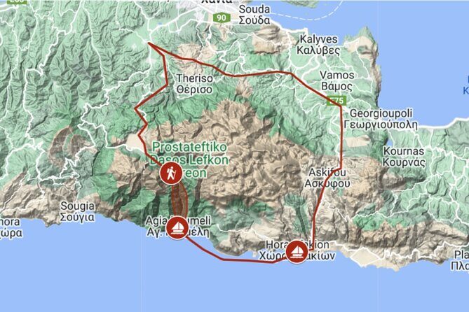 Your Tailored Samaria Tour That Nobody Will Believe. From Chania. - Agia Roumeli: Swim Time and Family-Run Food Break